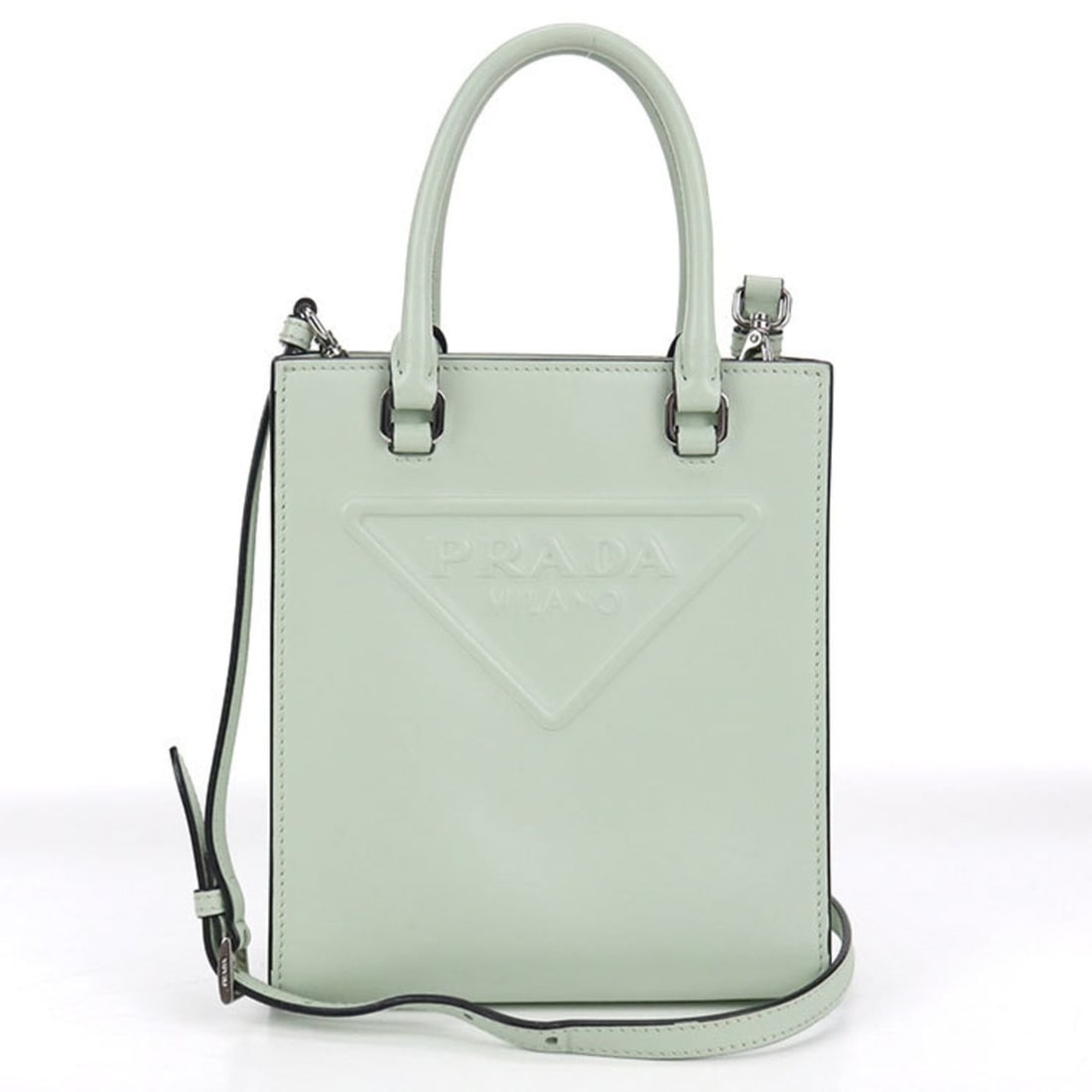 PRADA Prada Handbag 1BA333 2-Way Women's Green (1 of 16)