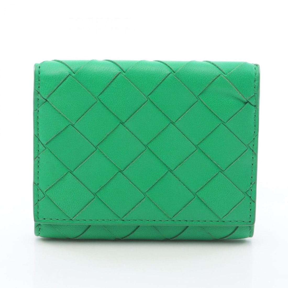 Bottega Veneta Intrecciato Double-Hook Wallet, Leather, Women's, Green: --- Catalog ---Category: SizeSize (HxWxD): 8.5cm x 10cm x 2cm / 3.34'' x 3.93'' x 0.78''Category: DesignType: Coin purse/coin caseColor: GreenGender: WomenMaterial: Leather Category: GeneralBrand: Bot