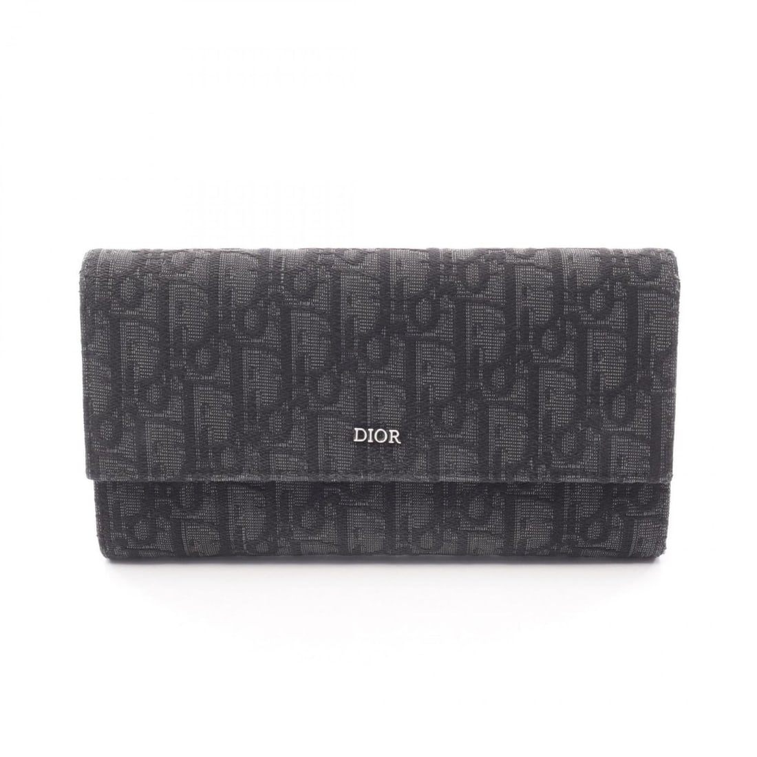Christian Dior Dior Oblique Jacquard Long Flap Wallet, Bifold Canvas Men's, Black: --- Catalog ---Category: SizeSize (HxWxD): 11cm x 20cm x 2cm / 4.33'' x 7.87'' x 0.78''Category: DesignType: Long wallet (bi-fold)Color: BlackGender: MenMaterial: Canvas Category: GeneralBrand: Christ
