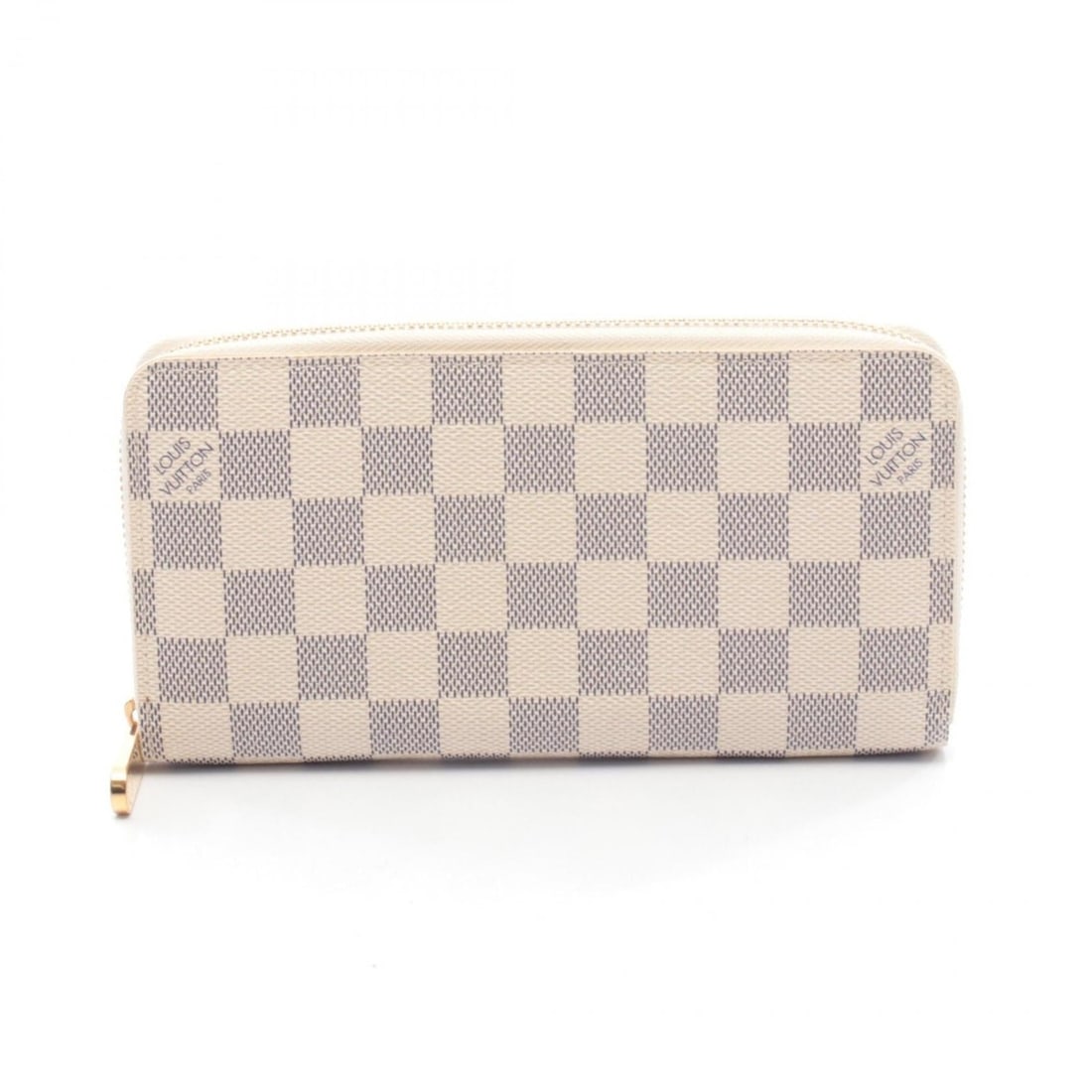 Louis Vuitton Zippy Wallet, Round Long Coated Canvas, Damier Azur, Women's, White, N60019: --- Catalog ---Category: SizeSize (HxWxD): 10.5cm x 19.5cm x 2.5cm / 4.13'' x 7.67'' x 0.98''Category: DesignType: Long wallet (bi-fold)Color: Damier Azur, WhiteGender: Women,MenMaterial: Coated canva
