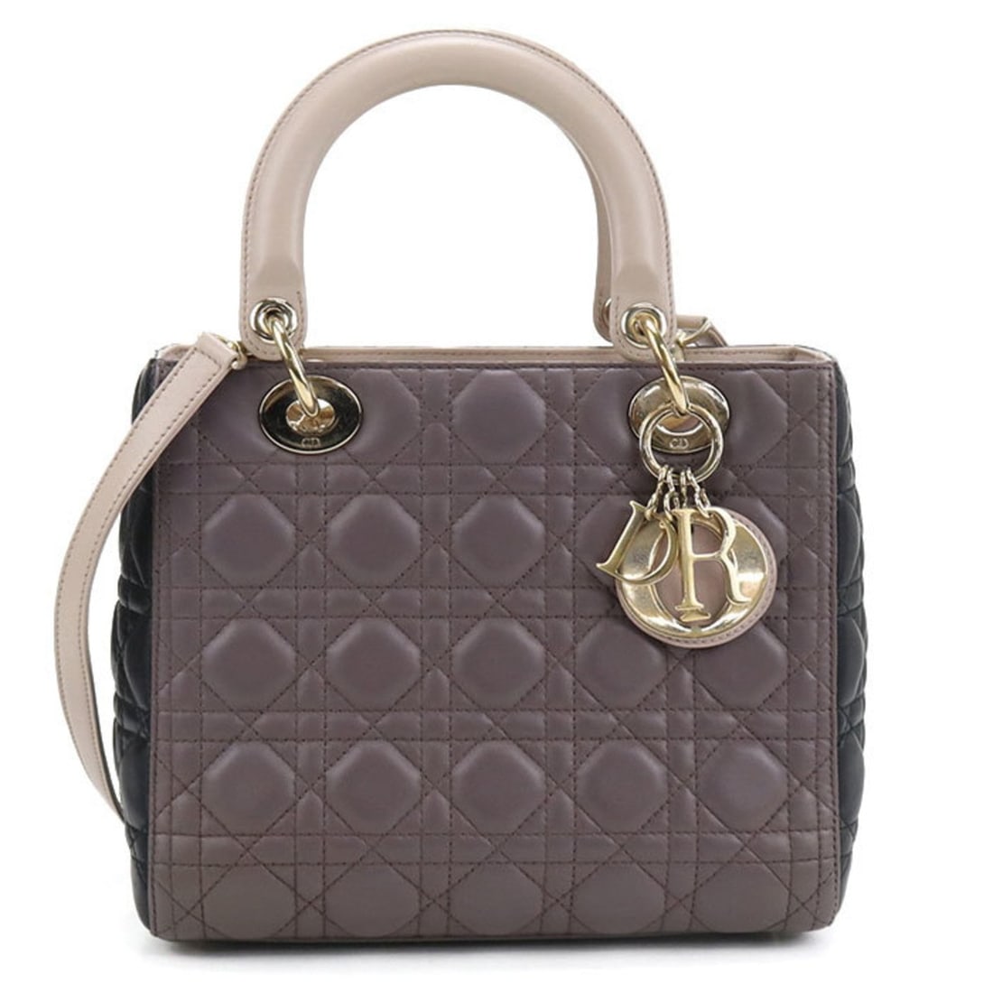 Christian Dior DIOR Dior Tote Bag M0565ONGE Medium 2-Way Lady Women's Purple: --- Catalog ---Category: SizeSize (HxWxD): 20cm x 23.5cm x 12cm / 7.87'' x 9.25'' x 4.72''Category: DesignType: Tote bagColor: PurpleGender: WomenMaterial: Leather Hardware Color: GoldLeather/Fur Type