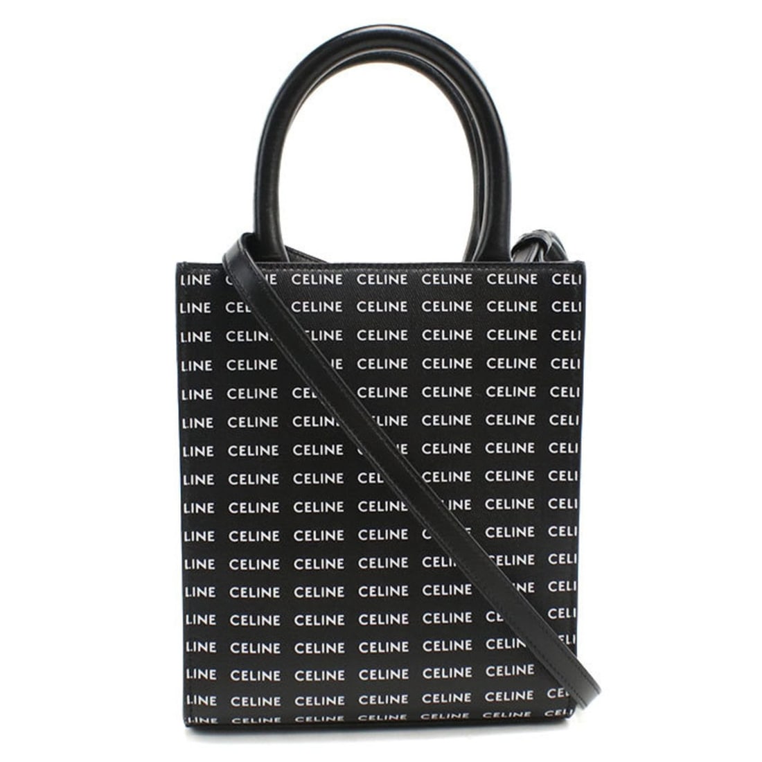CELINE Mini Vertical Cabas Handbag 194372DT2.38AW Women's Black: --- Catalog ---Category: SizeSize (HxWxD): 20cm x 17cm x 5.5cm / 7.87'' x 6.69'' x 2.16''Category: DesignType: HandbagColor: BlackGender: WomenMaterial: Leather Hardware Color: GoldCategory: GeneralBr