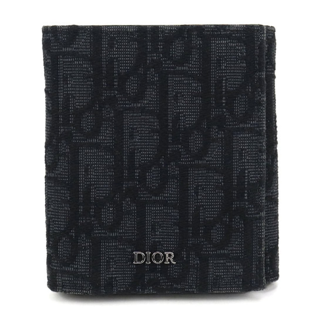 Christian Dior DIOR Dior Oblique Tri-fold Wallet 2ESBH081YSE Men's Black: --- Catalog ---Category: SizeSize (HxWxD): 10cm x 9cm x 2.5cm / 3.93'' x 3.54'' x 0.98''Category: DesignType: Wallet (tri-fold)Color: BlackGender: MenMaterial: Jacquard Category: GeneralBrand: Christi