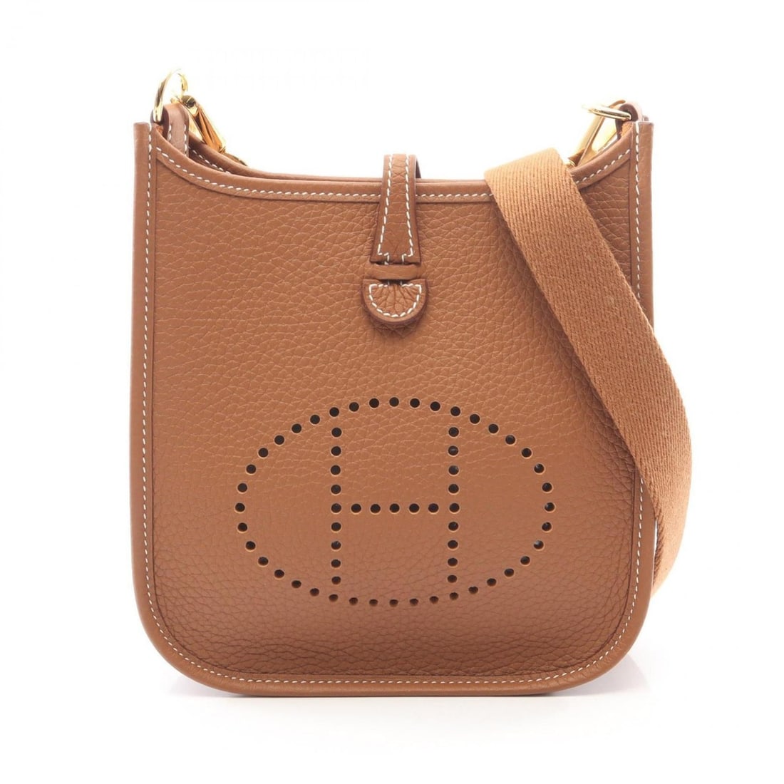 Hermes Hermès Evelyn TPM Amazon Shoulder Bag/Handbag in Taurillon Clemence Leather, Brown, for: --- Catalog ---Category: SizeSize (HxWxD): 18cm x 16.5cm x 5.5cm / 7.08'' x 6.49'' x 2.16''Category: DesignType: Handbag, Shoulder bagColor: BrownGender: WomenMaterial: Taurillon clemence leather Cate