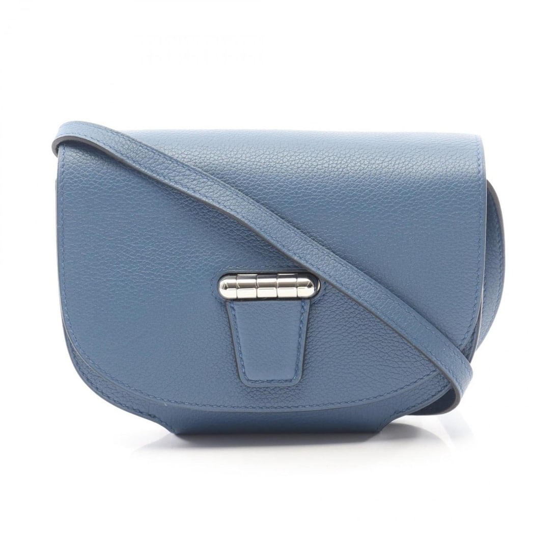 Hermes Hermès Mini Convoyeur Shoulder Bag/Handbag Leather Evercolor Women's Blue (1 of 12)