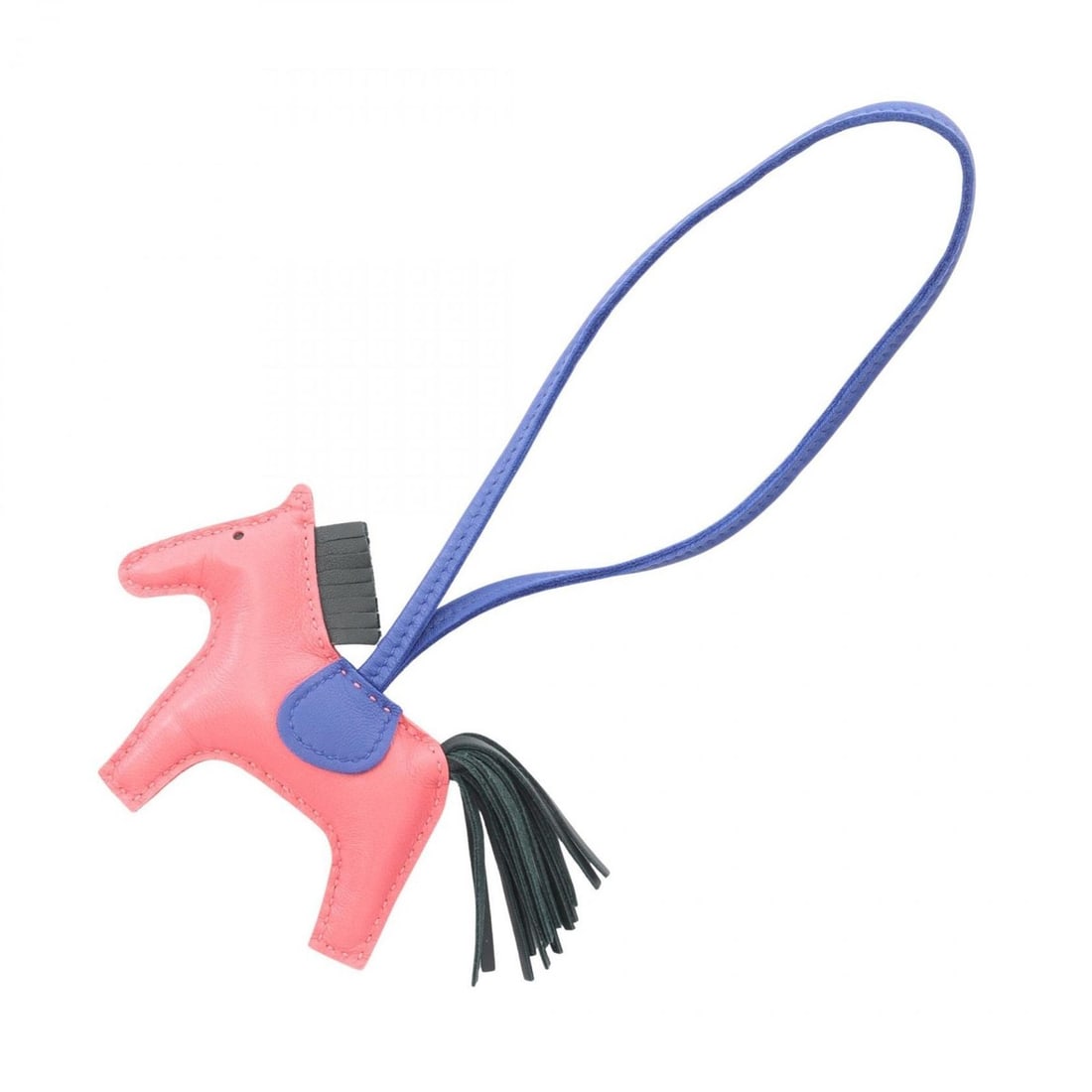 Hermes Hermès Rodeo PM Charm Accessory Leather Anjo Miro Women's Pink, Blue, Green, Blue Electric: --- Catalog ---Category: DesignType: Handbag charmColor: Blue, Blue Electric, Green, PinkGender: WomenMaterial: Agneau Milo, LeatherCategory: GeneralBrand: Hermes--- Item List ---Section: ConditionRan