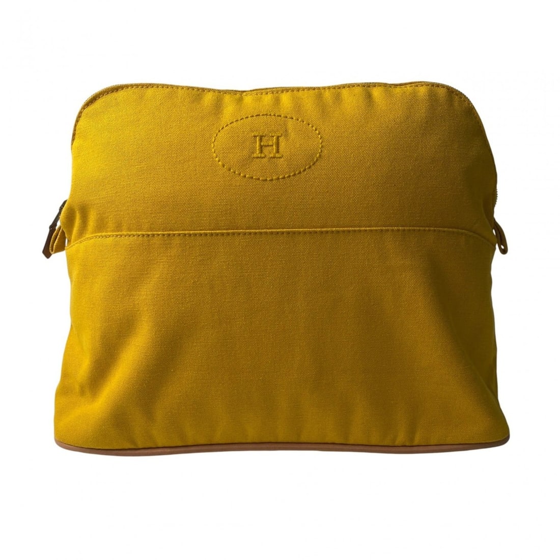 Hermes HERMES Women's Bolide Pouch GM: --- Catalog ---Category: SizeSize (HxWxD): 23cm x 31cm x 11cm / 9.05'' x 12.2'' x 4.33''Category: DesignType: PouchColor: YellowGender: WomenMaterial: Canvas Category: GeneralBrand: Hermes--- Item Lis