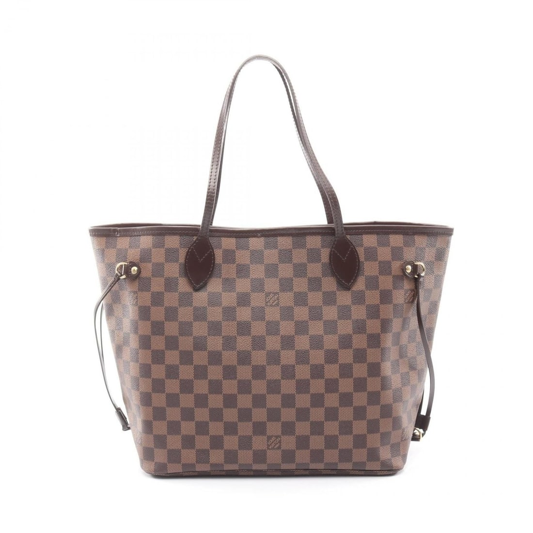 Louis Vuitton Neverfull MM Tote Bag, Handbag, Coated Canvas, Leather, Damier, Women's, Brown, N51105: --- Catalog ---Category: SizeSize (HxWxD): 29cm x 32cm x 15cm / 11.41'' x 12.59'' x 5.9''Category: DesignType: Handbag, Tote bagColor: Brown, EbeneGender: WomenMaterial: Coated canvas , Leather Catego