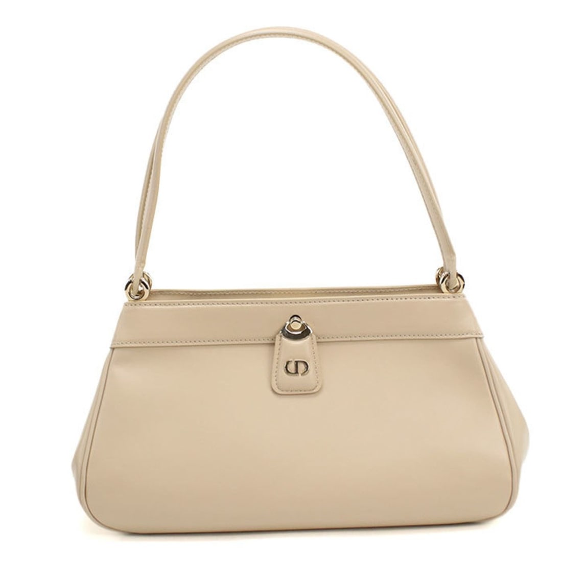 Christian Dior DIOR Dior handbag for women, beige: --- Catalog ---Category: SizeSize (HxWxD): 15cm x 27cm x 12cm / 5.9'' x 10.62'' x 4.72''Category: DesignType: HandbagColor: BeigeGender: WomenMaterial: Leather Leather/Fur Type: CalfskinCategory: Gene