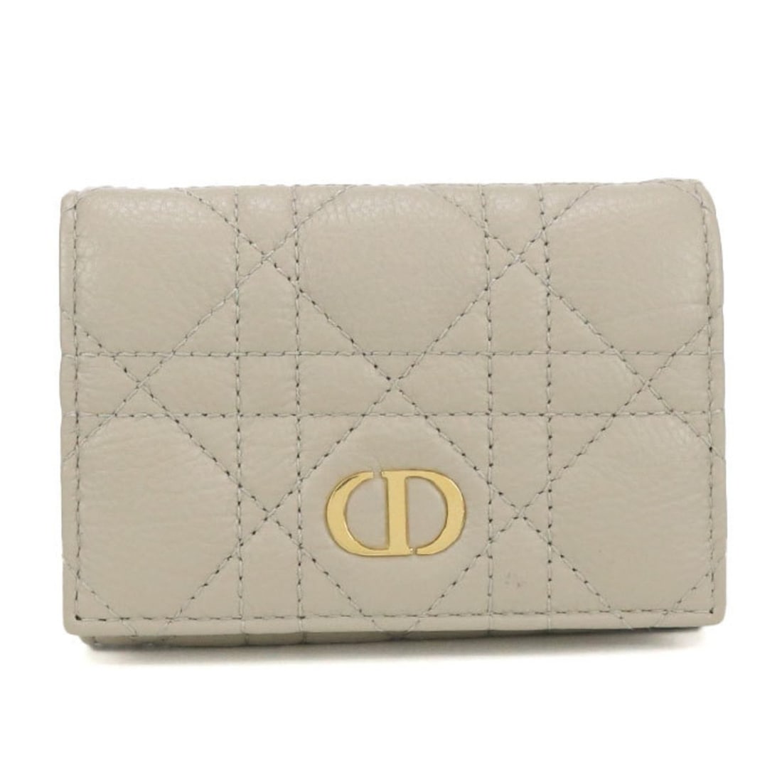 Christian Dior DIOR Glycine Wallet, Dior Caro, Women's, Beige: --- Catalog ---Category: SizeSize (HxWxD): 7.5cm x 11cm x 2cm / 2.95'' x 4.33'' x 0.78''Category: DesignType: Wallet (bi-fold)Color: BeigeGender: WomenMaterial: Leather Category: GeneralBrand: Christi