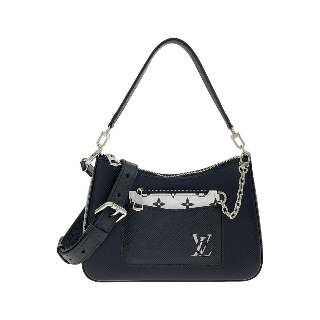 Louis Vuitton Epi Marel M80689 Shoulder Bag: --- Catalog ---Category: SizeSize (HxWxD): 17cm x 25cm x 7cm / 6.69'' x 9.84'' x 2.75''Category: DesignType: Pouch, Shoulder bagColor: BlackGender: Men,WomenMaterial: Leather Hardware Color:
