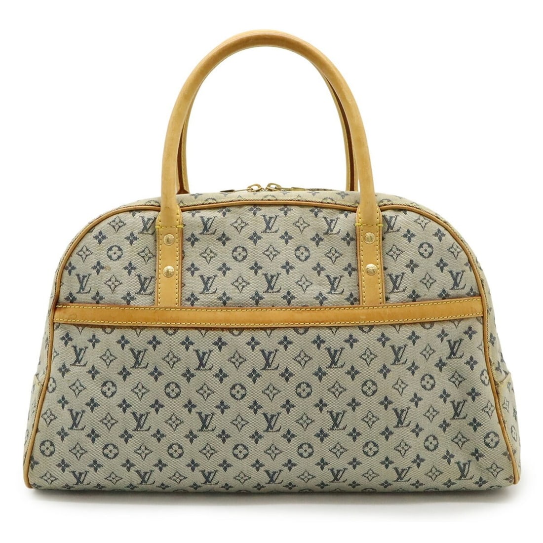 LOUIS VUITTON Monogram Mini Marie Handbag Canvas Blue M92003: --- Catalog ---Category: SizeWeight: 770g / 1.69lb.Size (HxWxD): 22cm x 36cm x 16.5cm / 8.66'' x 14.17'' x 6.49''Category: DesignType: HandbagColor: BlueGender: WomenMaterial: Canvas Category: General