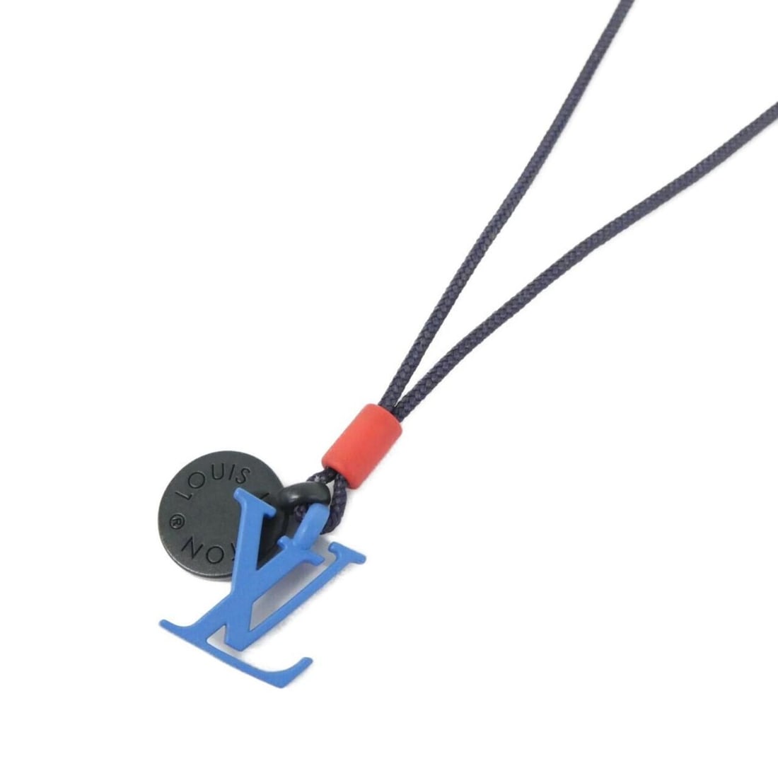 Louis Vuitton Collier Charms On the Go M63648 Necklace: --- Catalog ---Category: SizePendant Size: 22mm x 18mm / 0.86'' x 0.7''Neck Circumference: 65 cm / 25.59''Category: DesignColor: BlueGender: WomenNecklace Type: NecklaceCategory: GeneralMPN: M63648Bra