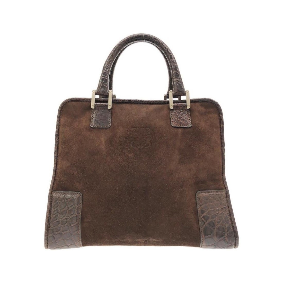 Loewe handbags: --- Catalog ---Category: SizeSize (HxWxD): 22cm x 27cm x 16.5cm / 8.66'' x 10.62'' x 6.49''Category: DesignType: HandbagColor: BrownGender: WomenMaterial: Suede Category: GeneralBrand: Loewe--- Item L