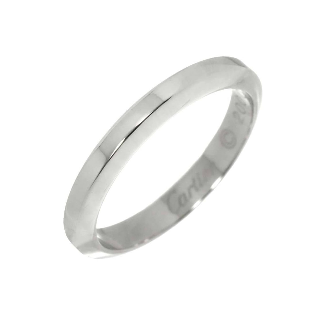 Cartier Declaration #51 Ring, Platinum: --- Catalog ---Category: SizeUS Size: 6Brand Size: 51Category: DesignType: Band ringGender: WomenMaterial: Platinum 950Category: GeneralBrand: Cartier--- Item List ---Section: ConditionRanking: Rank S