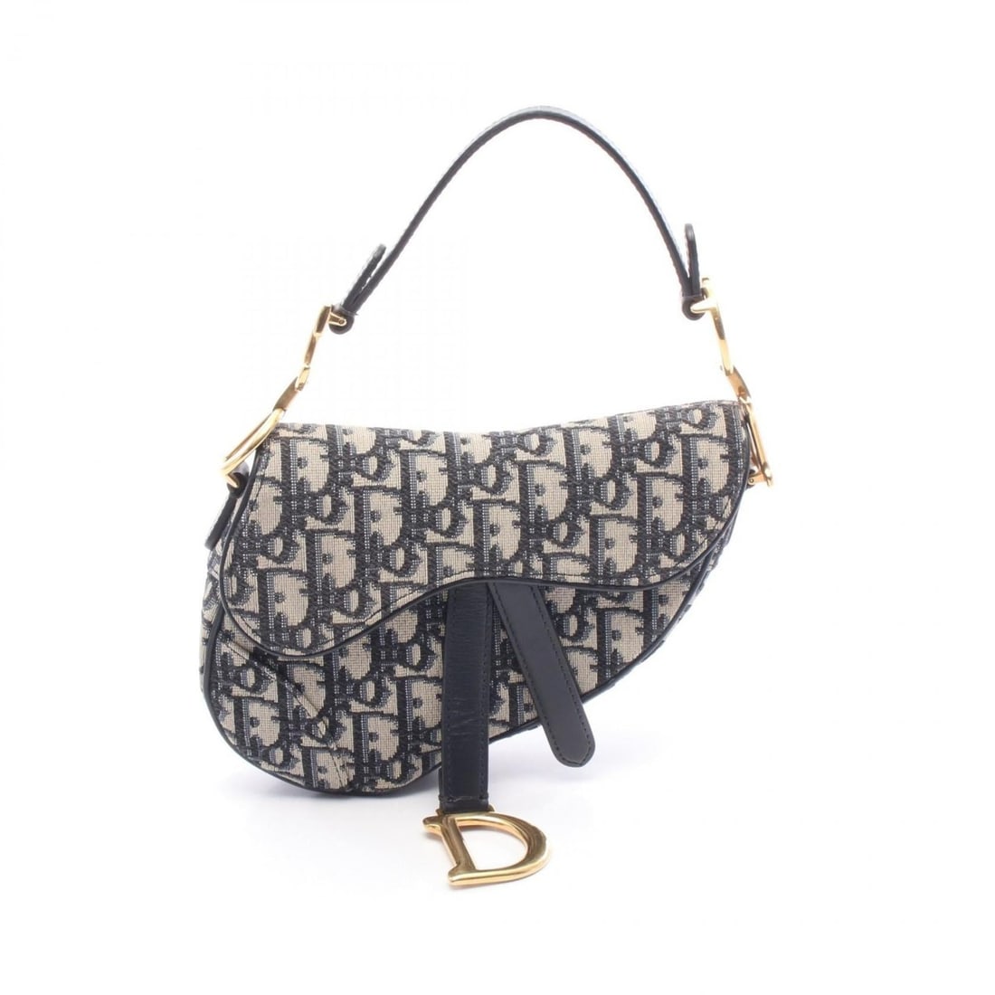 Christian Dior Dior Saddle Bag Oblique Handbag Canvas Leather Women's Navy Beige: --- Catalog ---Category: SizeSize (HxWxD): 13cm x 18cm x 5cm / 5.11'' x 7.08'' x 1.96''Category: DesignType: Handbag, Saddle bagColor: Beige, NavyGender: WomenMaterial: Canvas , Leather Category: Gene