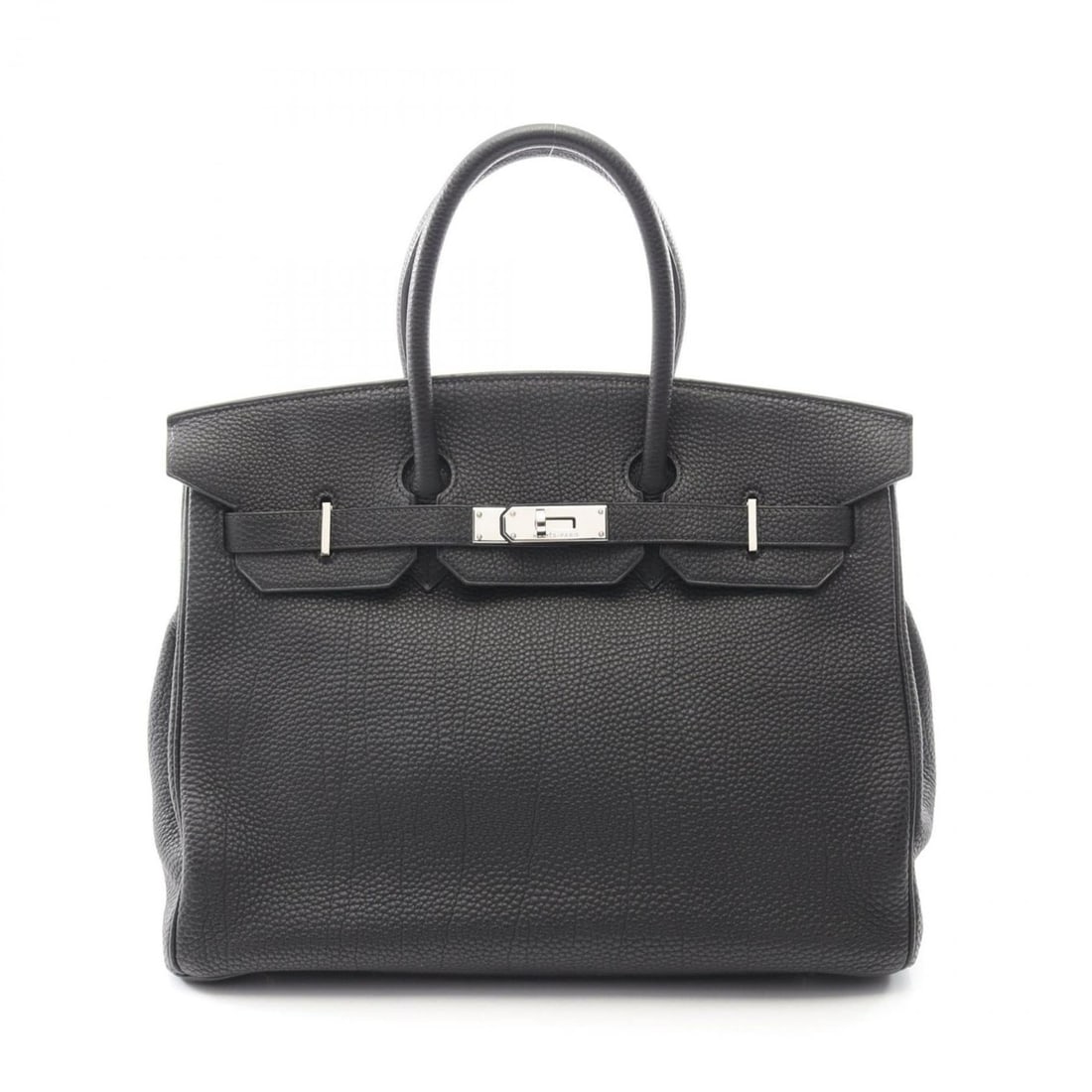 Hermes Birkin 35 handbag, leather Togo, women's, black: --- Catalog ---Category: SizeSize (HxWxD): 28cm x 35cm x 18cm / 11.02'' x 13.77'' x 7.08''Category: DesignType: HandbagColor: BlackGender: WomenMaterial: Togo leather , Leather Hardware Color: SilverC