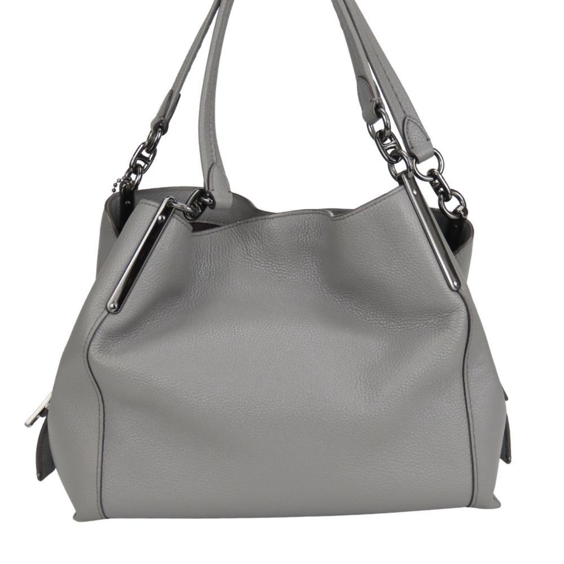 Coach Tote Bag 73546 Leather Gray Women's COACH (1 of 20)