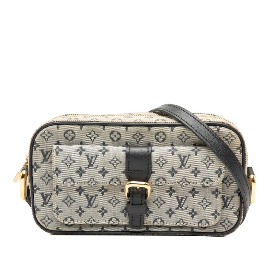 Louis Vuitton Monogram Mini Juliette MM Crossbody Shoulder Bag M92217 Gray Navy Canvas Leather: --- Catalog ---Category: SizeSize (HxWxD): 11.5cm x 21cm x 4.5cm / 4.52'' x 8.26'' x 1.77''Category: DesignType: Shoulder bagColor: Gray, NavyGender: WomenMaterial: Canvas , Leather Category: GeneralM