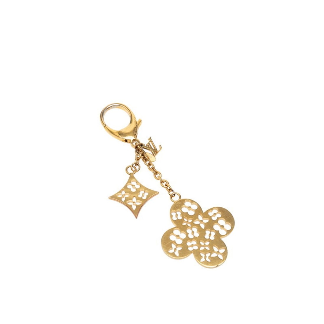 Louis Vuitton Monogram Flower Ivy Accessory Bag Charm Keychain M67930 Gold Plated Women's LOUIS: --- Catalog ---Category: SizeSize (HxWxD): 5.5cm x 5.5cm / 2.16'' x 2.16''Category: DesignType: KeyringColor: GoldGender: WomenCategory: GeneralMPN: M67930Brand: Louis Vuitton--- Item List ---Section:
