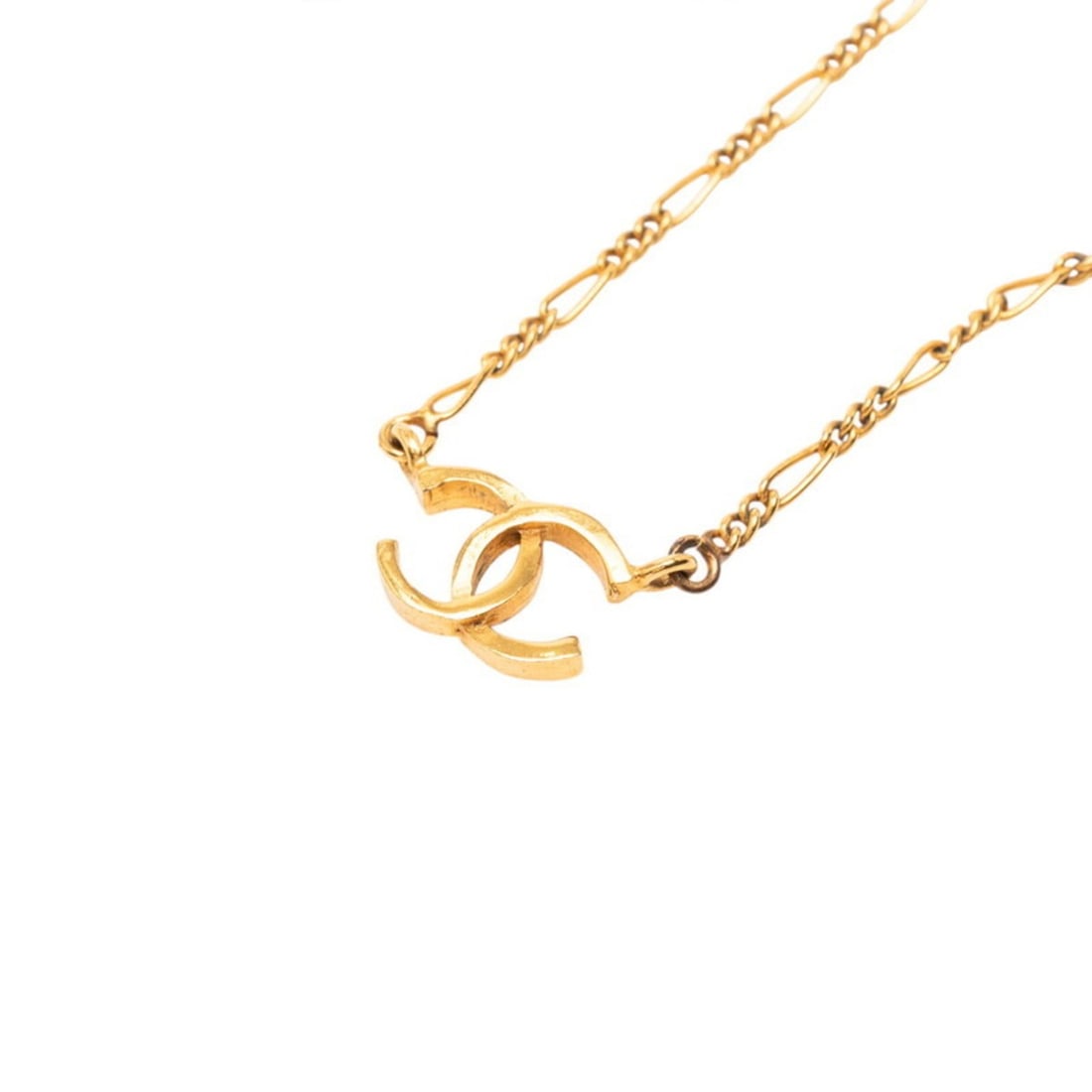 Vintage Chanel Coco Mark Necklace, Gold Plated, Women's, CHANEL: --- Catalog ---Category: SizePendant Size: 11.1mm x 14mm / 0.43'' x 0.55''Neck Circumference: 40 cm / 15.74''Category: DesignColor: GoldGender: WomenNecklace Type: NecklaceCategory: GeneralBrand: Chan