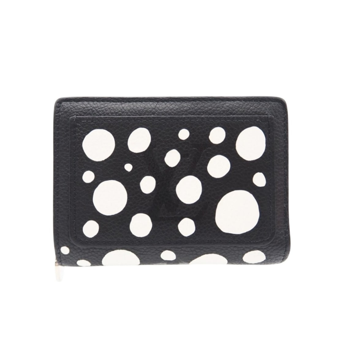 LOUIS VUITTON Empreinte Dot Paint LV×YK Portefeuille Claire M81907 Bifold Wallet in Black and White: --- Catalog ---Category: SizeWeight: 117g / 4.12oz.Size (HxWxD): 8.5cm x 11cm x 3cm / 3.34'' x 4.33'' x 1.18''Category: DesignType: Wallet (bi-fold)Color: Black, WhiteGender: WomenMaterial: Leather Ca
