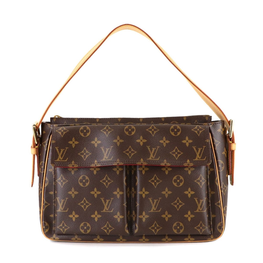 Louis Vuitton Monogram Viva Cite GM Shoulder Handbag, Brown, M51163 (1 of 14)