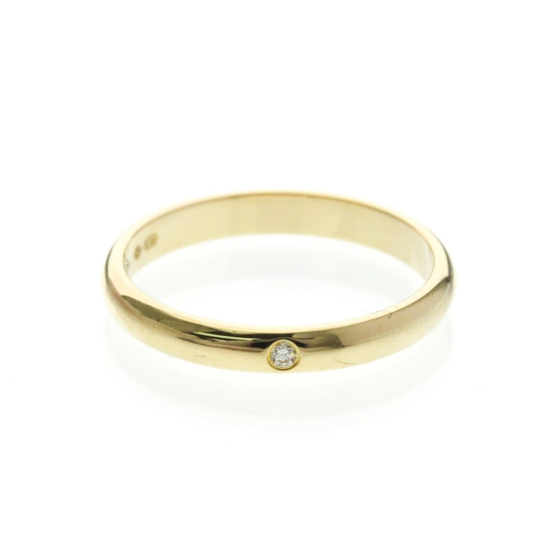 Cartier 1895 Wedding Ring With 1 Diamond B4057650 Yellow Gold (18K) Fashion Diamond Wedding Ring (1 of 14)