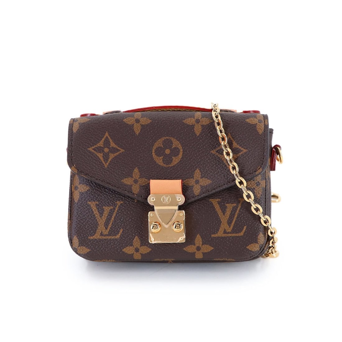 Louis Vuitton Monogram Micro Metis 2-way Handbag, Brown, M81267, RFID: --- Catalog ---Category: SizeSize (HxWxD): 9.5cm x 13cm x 3.5cm / 3.74'' x 5.11'' x 1.37''Category: DesignType: Handbag, Shoulder bagColor: Brown, MonogramGender: WomenMaterial: Monogram Category: Gen