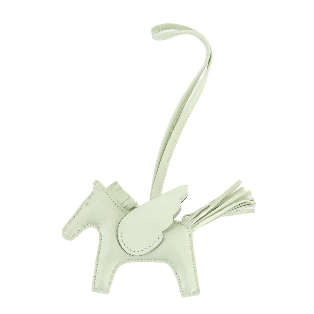 Hermes Hermès Rodeo Pegasus PM handbag charm, Anjou Miro Swift Vertifiz, B engraved. (1 of 12)