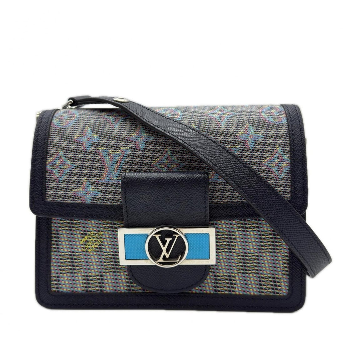 LOUIS VUITTON Louis Vuitton Calf Leather Dauphine MINI M55454 Shoulder Bag Multicolor Women's: --- Catalog ---Category: SizeWeight: 609g / 1.34lb.Size (HxWxD): 15cm x 20cm x 9cm / 5.9'' x 7.87'' x 3.54''Strap Length: 105cm / 41.33''Category: DesignType: Shoulder bagColor: Multi-colorGender: Wom