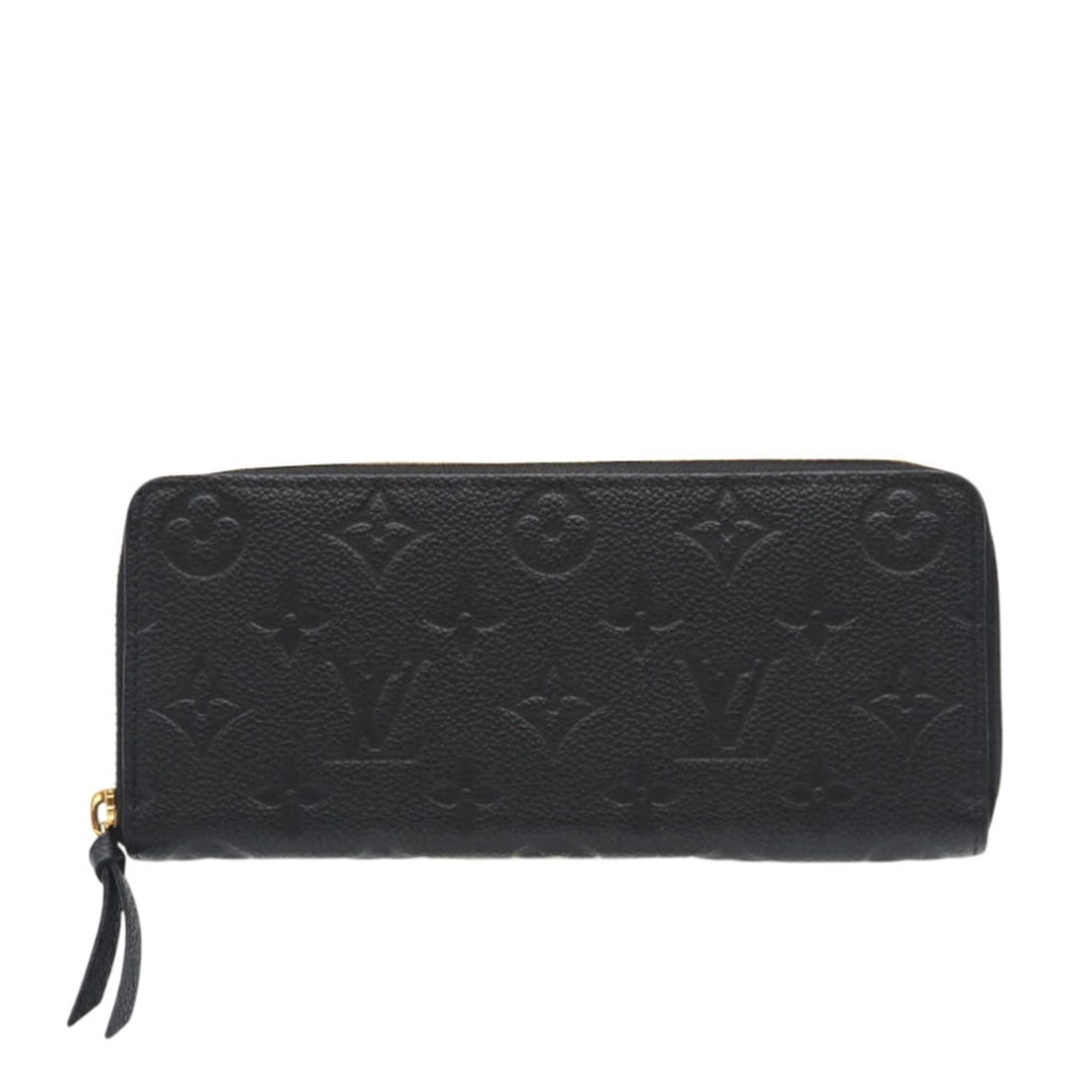 LOUIS VUITTON Empreinte Portefeuille Clemence M60171 Long Wallet in Black Calfskin Leather for Women: --- Catalog ---Category: SizeWeight: 208g / 7.33oz.Size (HxWxD): 8.5cm x 19.5cm x 2cm / 3.34'' x 7.67'' x 0.78''Category: DesignType: Long wallet (bi-fold)Color: BlackGender: WomenClosure: ZipperMater