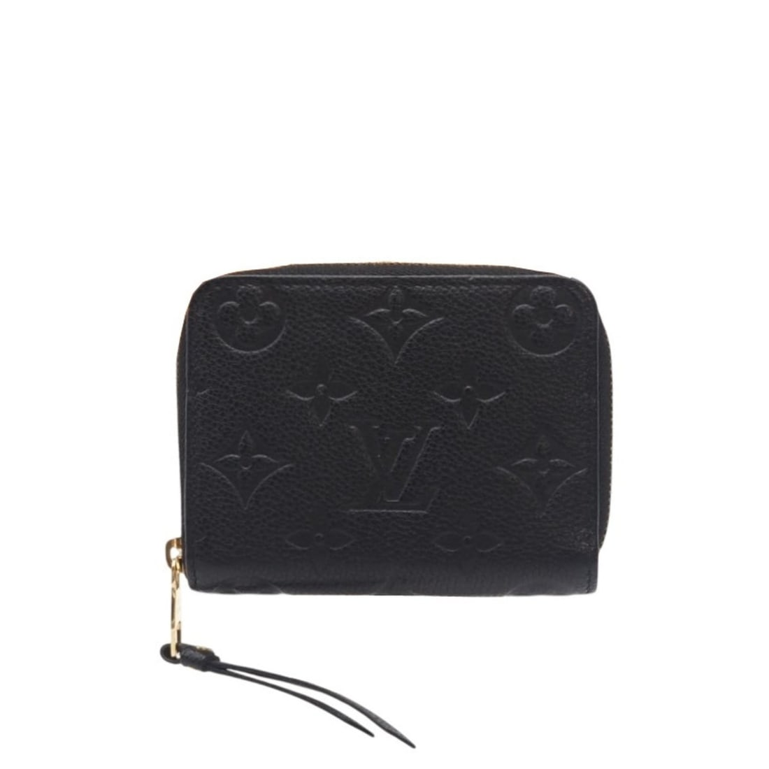 LOUIS VUITTON Empreinte Zippy Coin Purse M60574, Black Calfskin Leather, Women's: --- Catalog ---Category: SizeWeight: 100g / 3.52oz.Size (HxWxD): 8cm x 11cm x 2cm / 3.14'' x 4.33'' x 0.78''Category: DesignType: Coin purse/coin caseColor: BlackGender: WomenClosure: ZipperMaterial: