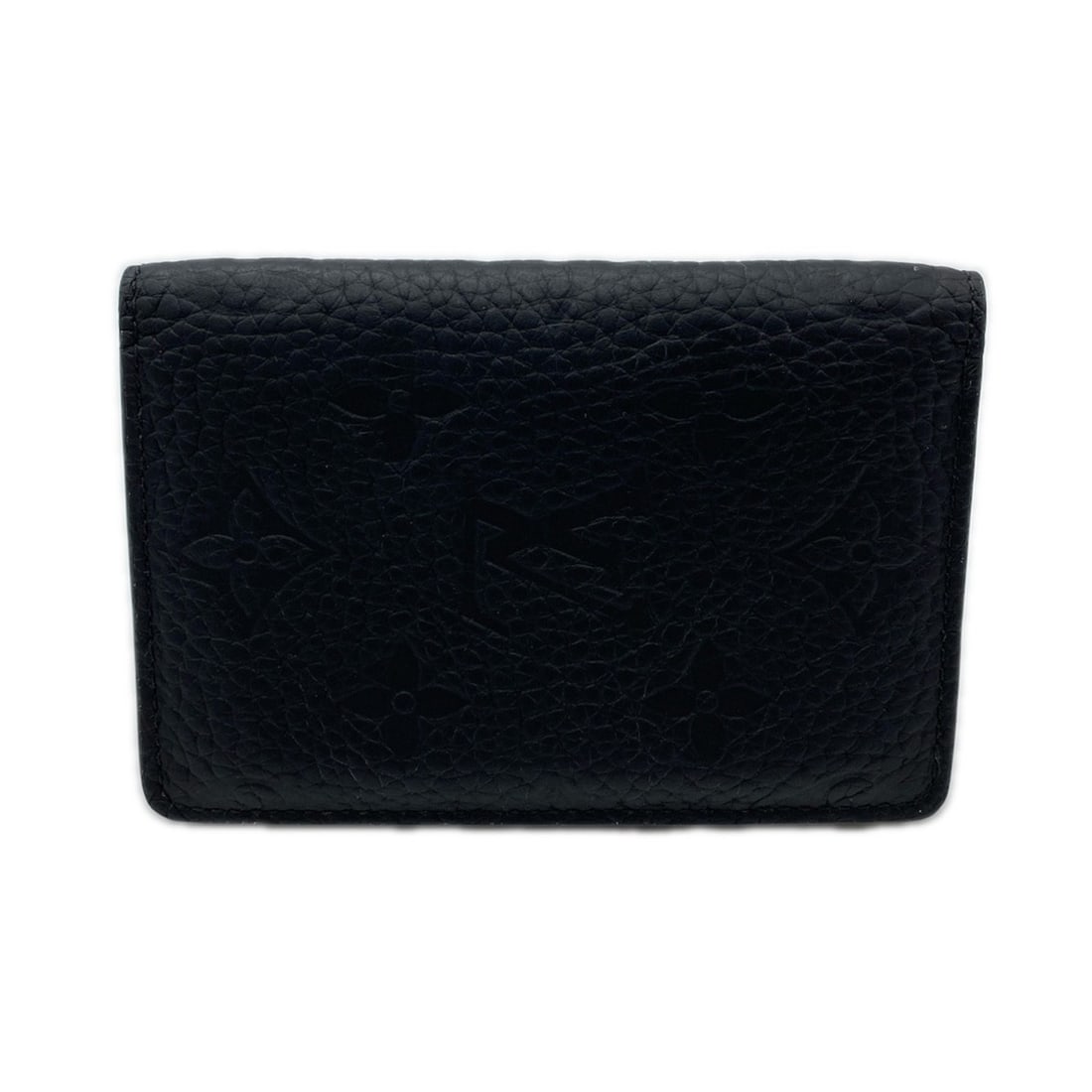 LOUIS VUITTON Louis Vuitton Taurillon Monogram Organizer de Poche M69044 Card Case in Black and: --- Catalog ---Category: DesignType: Card caseColor: Beige, BlackGender: WomenMaterial: Leather Leather/Fur Type: Taurillon leatherCategory: GeneralBrand: Louis VuittonCategory: Physical PropertiesSiz