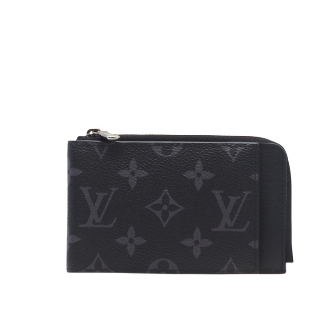 LOUIS VUITTON Eclipse Hybrid Wallet M81568 Coin Case Black/Gray Coated Canvas Men's: --- Catalog ---Category: SizeWeight: 95g / 3.35oz.Size (HxWxD): 8cm x 13.5cm x 2cm / 3.14'' x 5.31'' x 0.78''Category: DesignType: Coin purse/coin caseColor: Black, GrayGender: MenMaterial: Coated can