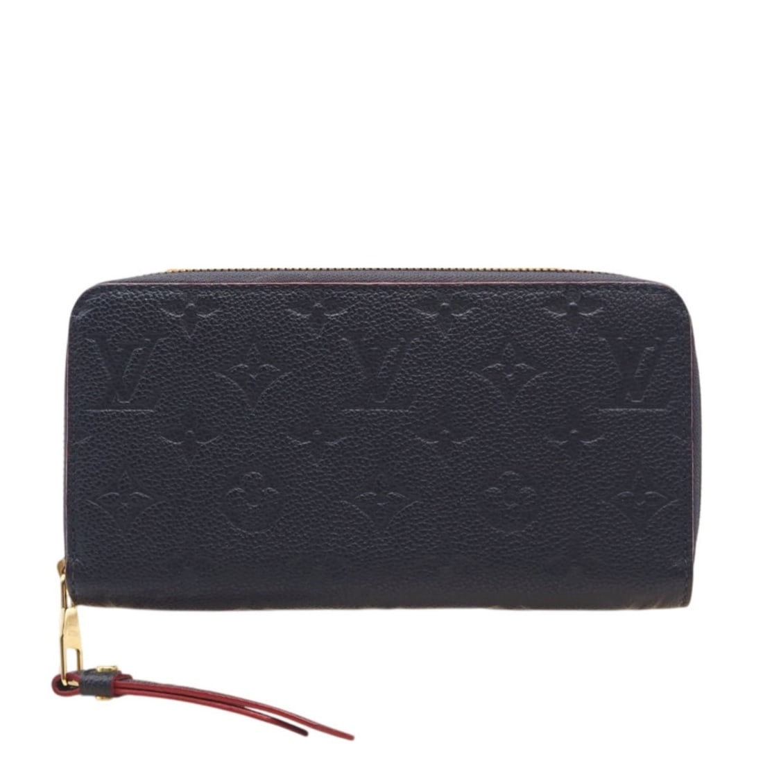 LOUIS VUITTON Empreinte Zippy Wallet Marine Rouge M62121 Long Navy Red Calfskin Leather Women's: --- Catalog ---Category: SizeWeight: 240g / 8.46oz.Size (HxWxD): 10cm x 19.5cm x 2cm / 3.93'' x 7.67'' x 0.78''Category: DesignType: Long wallet (bi-fold)Color: Marine rouge, Navy, Red colorGender: Wo