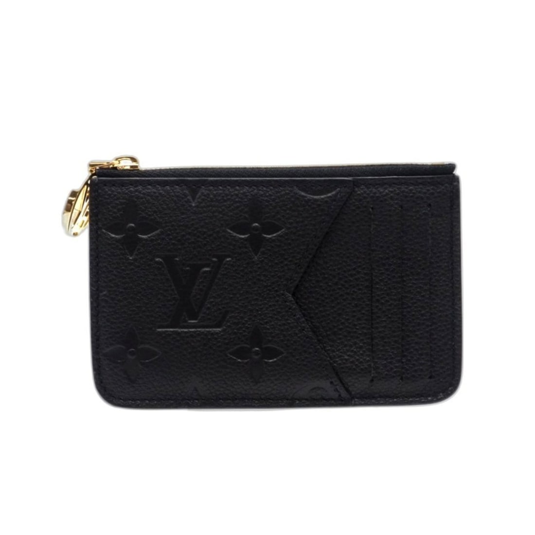 LOUIS VUITTON Empreinte Card Case Porte Carte Romy Noir M81883 Coin Black Leather Women's: --- Catalog ---Category: SizeWeight: 53g / 1.86oz.Size (HxWxD): 8cm x 12cm x 8.00mm / 3.14'' x 4.72'' x 0.31''Category: DesignType: Coin purse/coin caseColor: Black, NoirGender: WomenClosure: ZipperMa