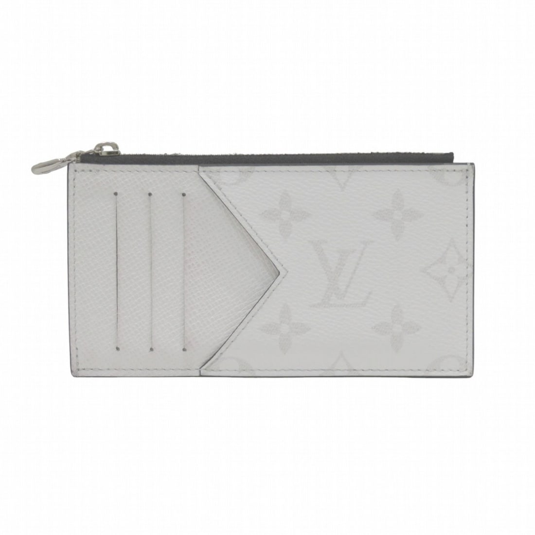 Louis Vuitton wallet/coin case, coin and card holder in Taiga Rama leather, M31077, free shipping: --- Catalog ---Category: DesignType: Card caseColor: GrayGender: Men,WomenMaterial: Leather Category: GeneralMPN: M31077Brand: Louis VuittonCategory: Physical PropertiesSize (HxWxD): 8cm x 14.5cm x