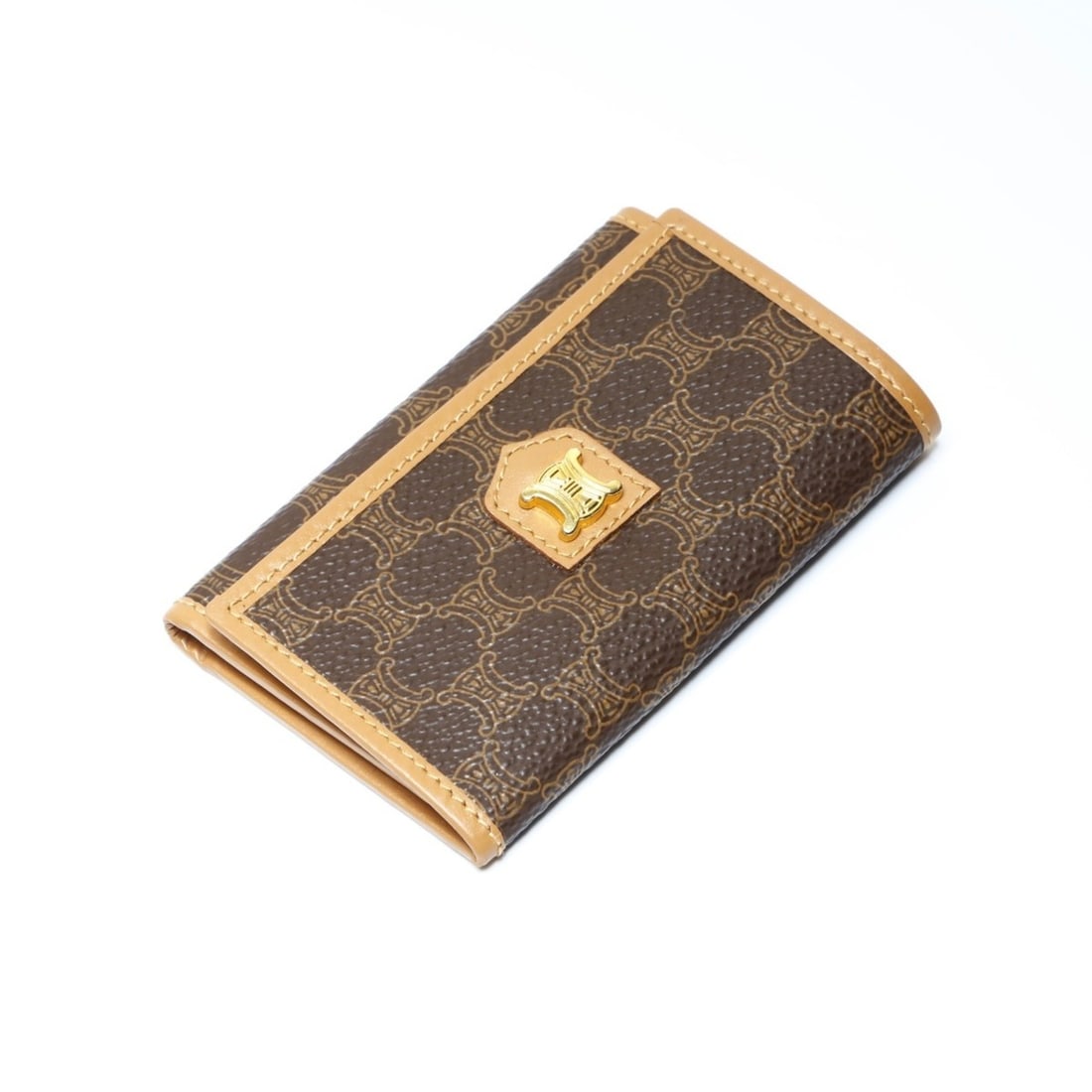 Celine Macadam Key Case, Brown, WS24149 - 10