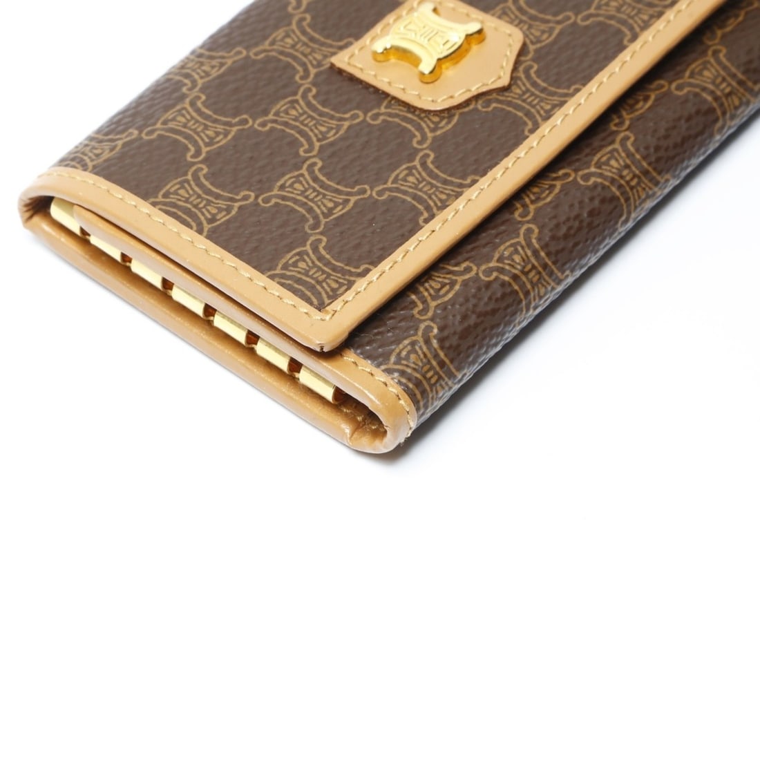 Celine Macadam Key Case, Brown, WS24149 - 6