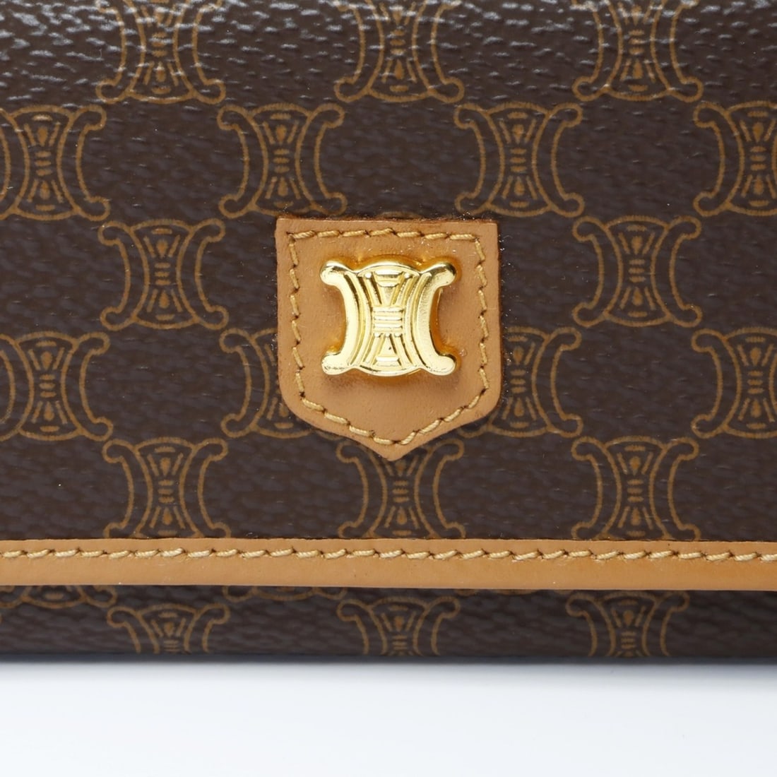 Celine Macadam Key Case, Brown, WS24149 - 9