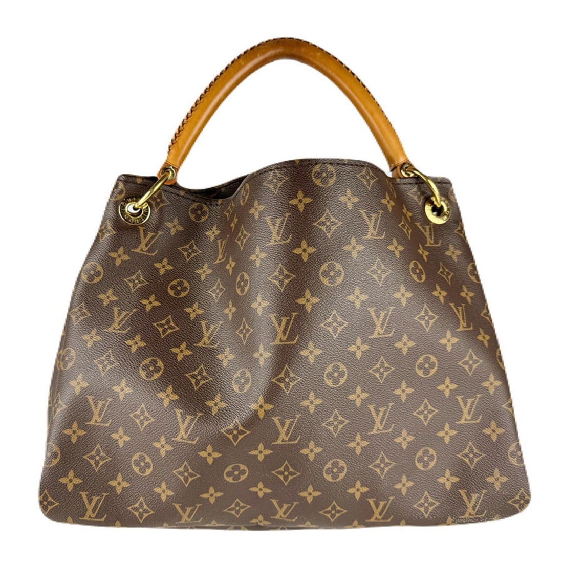 Louis Vuitton Monogram Artsy MM Handbag in Canvas, Brown, Women's, M40249, Free Shipping, z8902: --- Catalog ---Category: SizeSize (HxWxD): 32cm x 42cm x 17cm / 12.59'' x 16.53'' x 6.69''Category: DesignType: HandbagColor: Brown, MonogramGender: WomenMaterial: Monogram Category: GeneralMPN: M4024