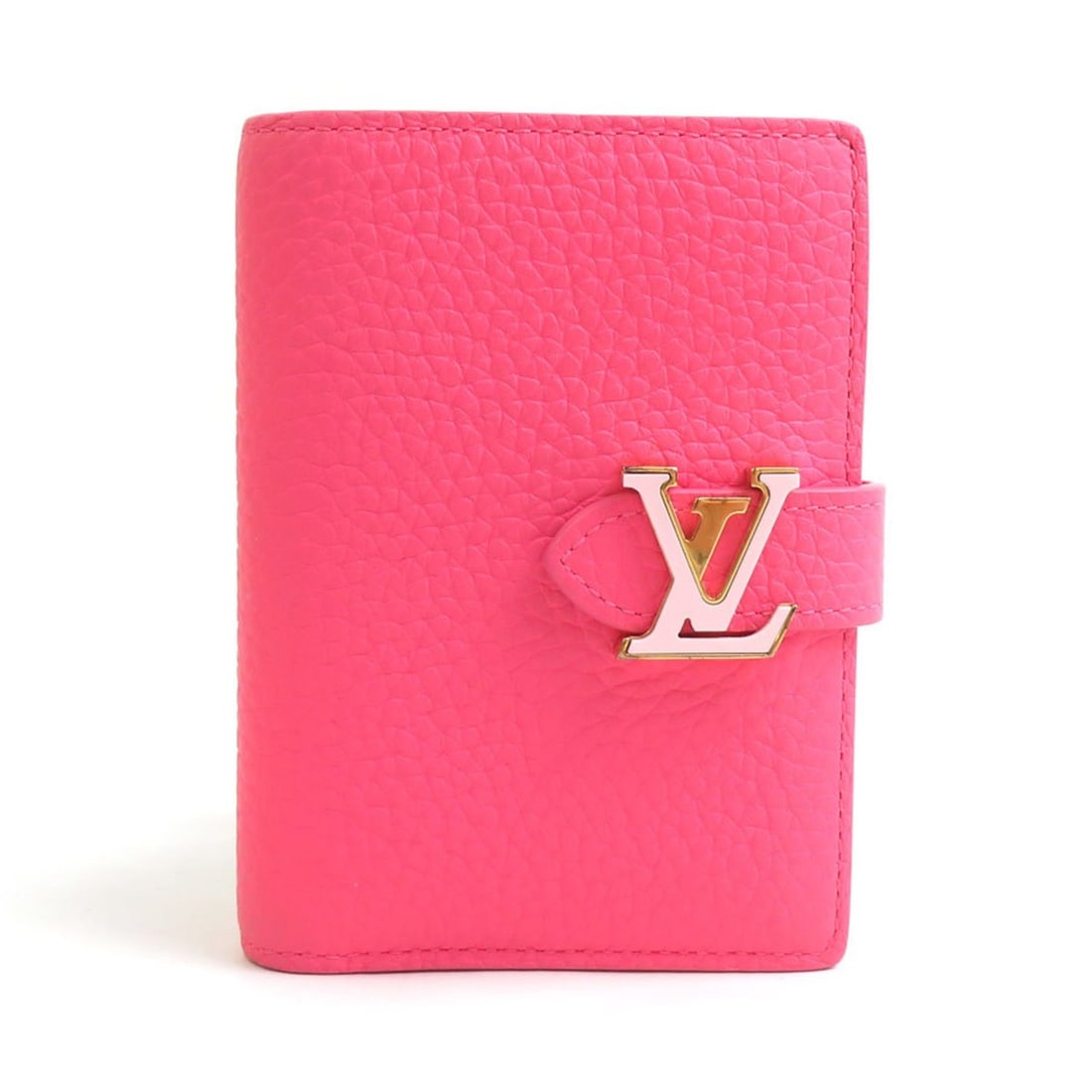 Louis Vuitton LV Vertical CP Wallet, Leather, Fuchsia, Women's, M82461, Free Shipping, H32010k: --- Catalog ---Category: SizeSize (HxWxD): 11.8cm x 8.5cm x 2.5cm / 4.64'' x 3.34'' x 0.98''Category: DesignType: Wallet (bi-fold)Color: FuchsiaGender: WomenMaterial: Leather Category: GeneralMPN: M82