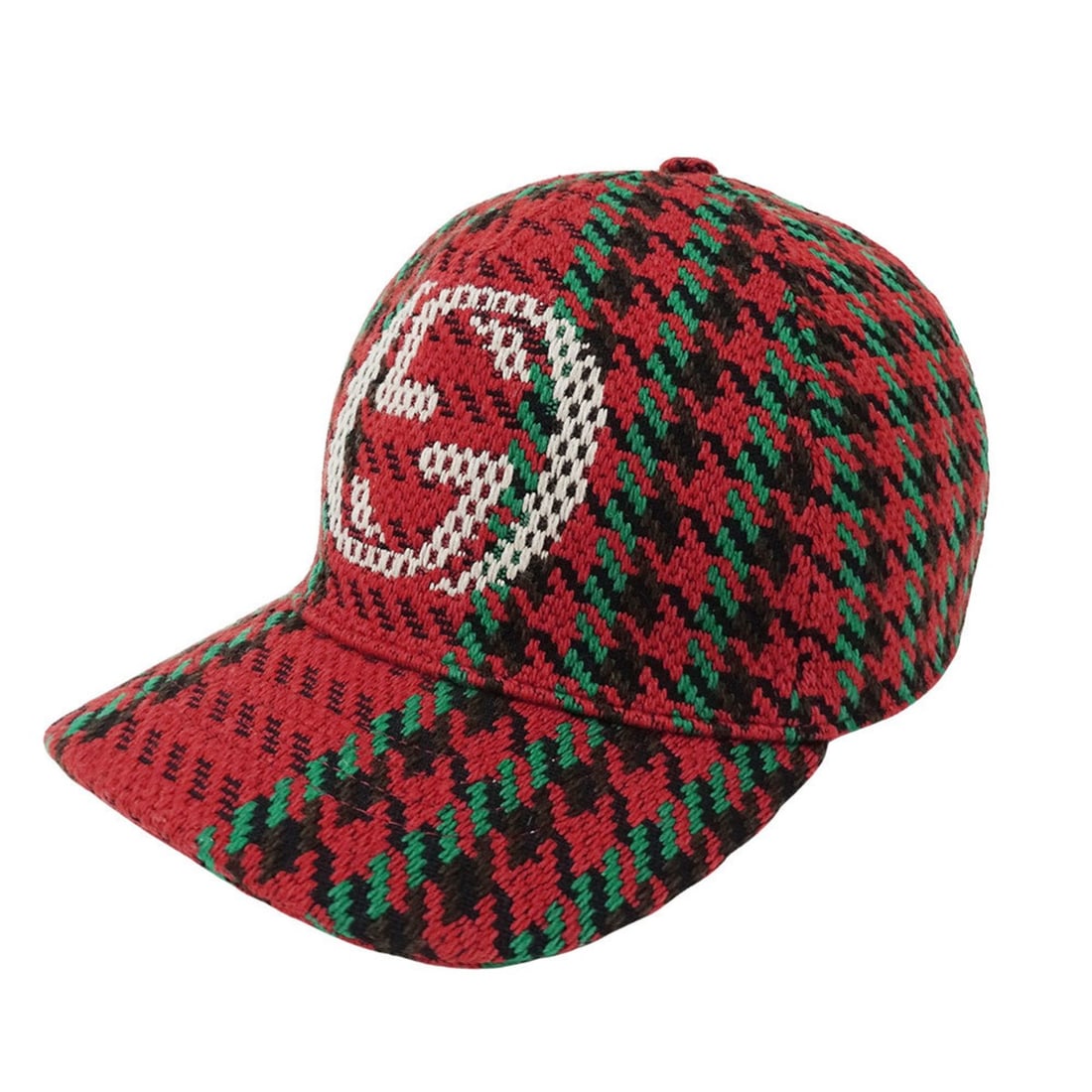 Gucci Men's Wool Interlocking G Houndstooth Baseball Cap, Red, Size L (640869), 59cm, Pattern,: --- Catalog ---Category: DesignType: Baseball capColor: Red color, YellowStyle: CasualGender: MenMaterial: Wool Category: GeneralMPN: 640869Brand: GucciCountry of Origin: ItalyCategory: MeasurementsHe