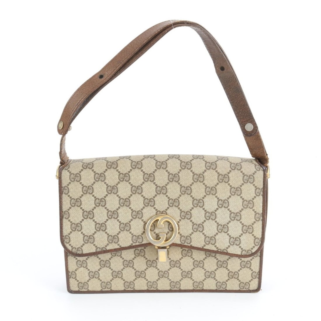 Gucci GG Supreme Leather Shoulder Bag/Handbag Brown Women's: --- Catalog ---Category: SizeSize (HxWxD): 17cm x 26cm x 3cm / 6.69'' x 10.23'' x 1.18''Handle Length: 5cm / 1.96''Category: DesignType: Handbag, Shoulder bagColor: BrownGender: WomenMaterial: GG Supr