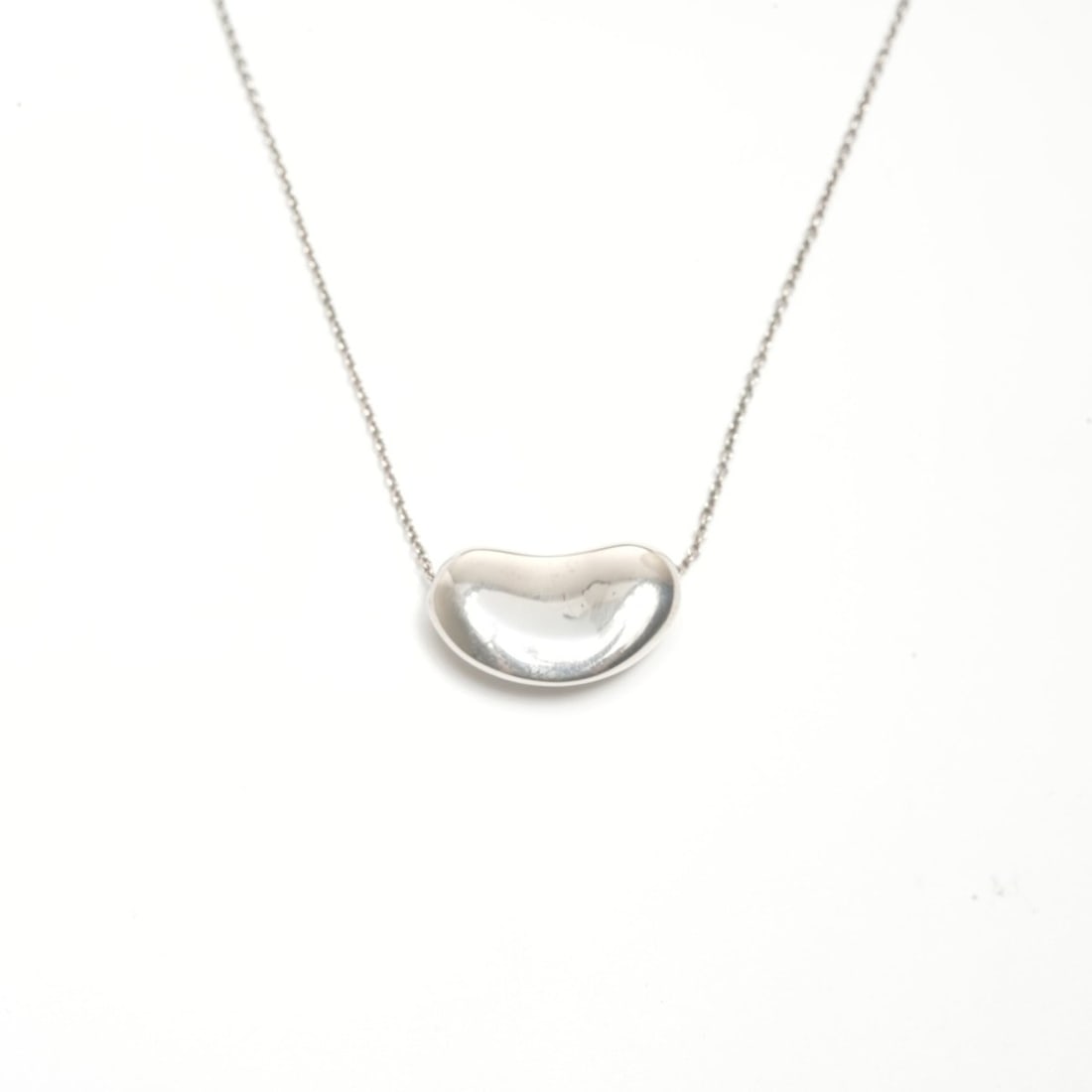 Tiffany & Co. 925 Bean Necklace in Silver, WS24560 (1 of 20)