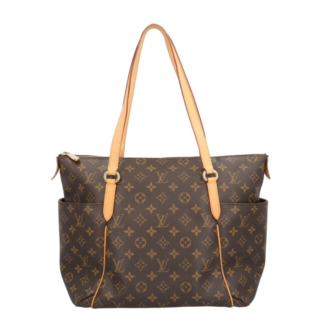 Pre-owned Louis Vuitton Totally MM Monogram Tote Bag in Brown Canvas (M56689) for Women.: --- Catalog ---Category: SizeWeight: 705g / 1.55lb.Strap Drop: 3cm / 1.18''Size (HxWxD): 29cm x 15cm / 11.41'' x 5.9''Strap Length: 63cm / 24.8''Category: DesignType: Tote bagColor: Brown, Monogram, O