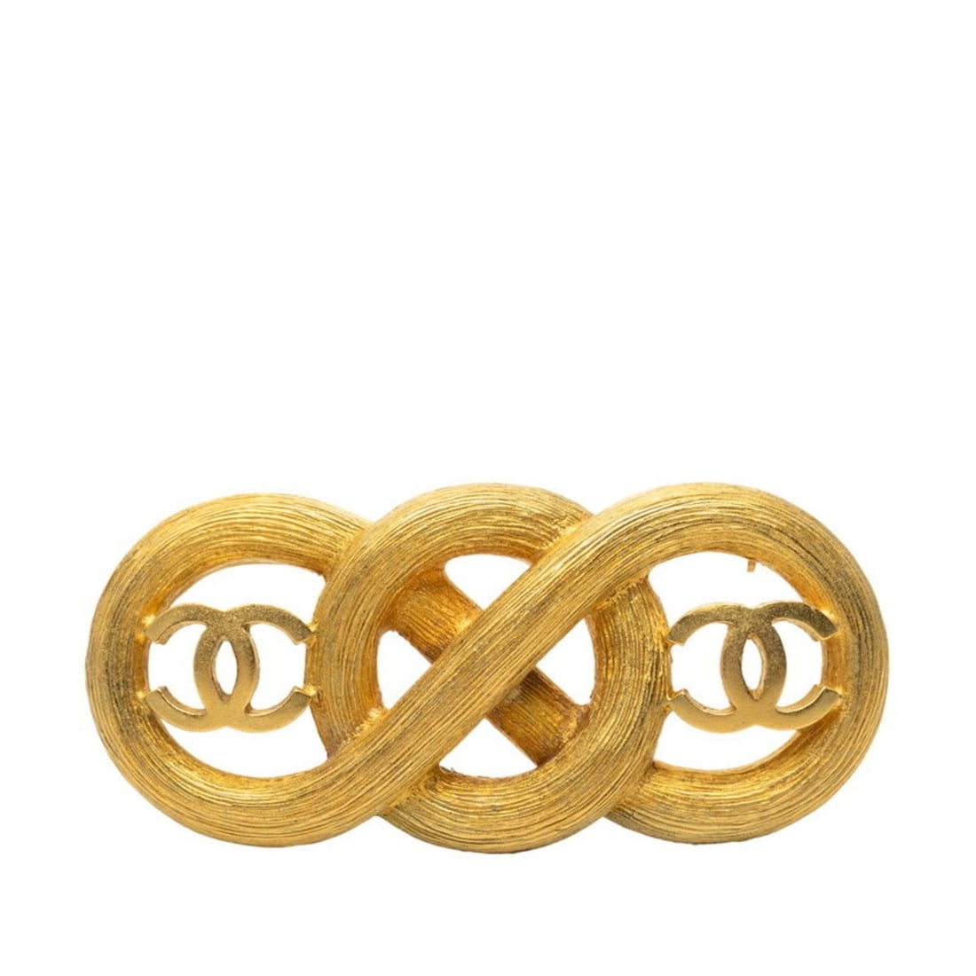Chanel Coco Mark Brooch, Gold Plated, Women's, CHANEL: --- Catalog ---Category: SizeSize (HxWxD): 29.5cm x 65.3cm / 11.61'' x 25.7''Category: DesignType: BroochColor: GoldGender: WomenCategory: GeneralBrand: Chanel--- Item List ---Section: ConditionRankin