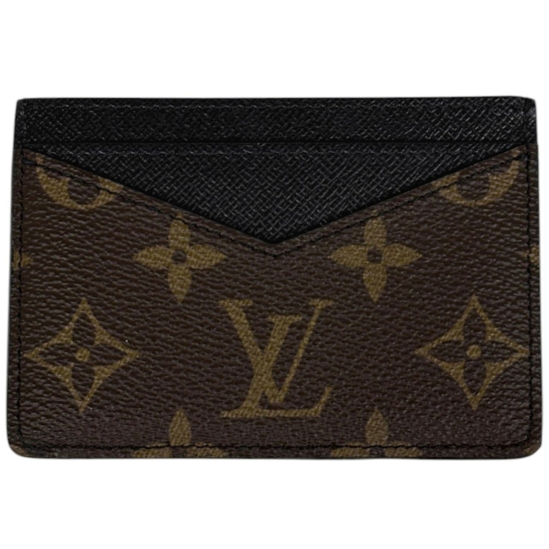 Louis Vuitton Neo Porte Carte Card Holder, Pass Case, Business Monogram Macassar, Brown, M60166,: --- Catalog ---Category: DesignType: Card caseColor: BrownGender: WomenMaterial: Monogram Category: GeneralBrand: Louis VuittonCategory: Physical PropertiesSize (HxWxD): 7cm x 11cm x 7mm / 2.75'' x 4.