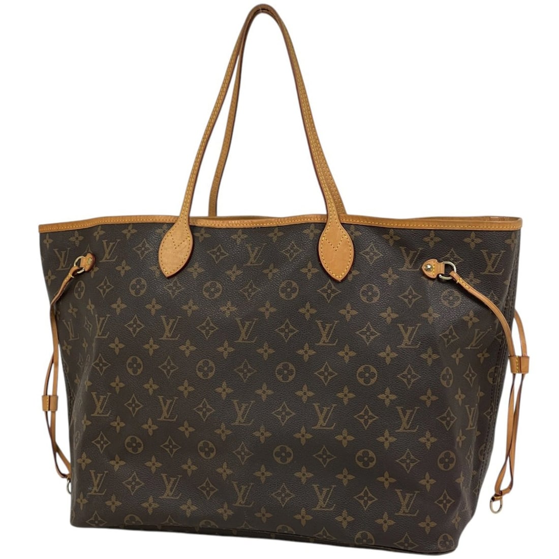 Louis Vuitton Neverfull GM Shoulder Bag, Shopping Tote Monogram Brown, M40157, Women's: --- Catalog ---Category: SizeSize (HxWxD): 32.5cm x 39.5cm x 20cm / 12.79'' x 15.55'' x 7.87''Category: DesignType: Shoulder bag, Tote bagColor: BrownGender: WomenMaterial: Monogram Category: GeneralB